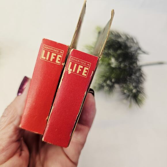 2 Vintage 1959 Doubl Glo Christmas Tree Ornament Hangers Hooks Original Boxes - Picture 7 of 12